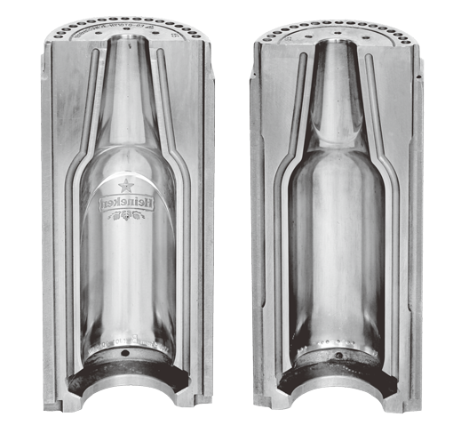 Alloy cast iron glass mould